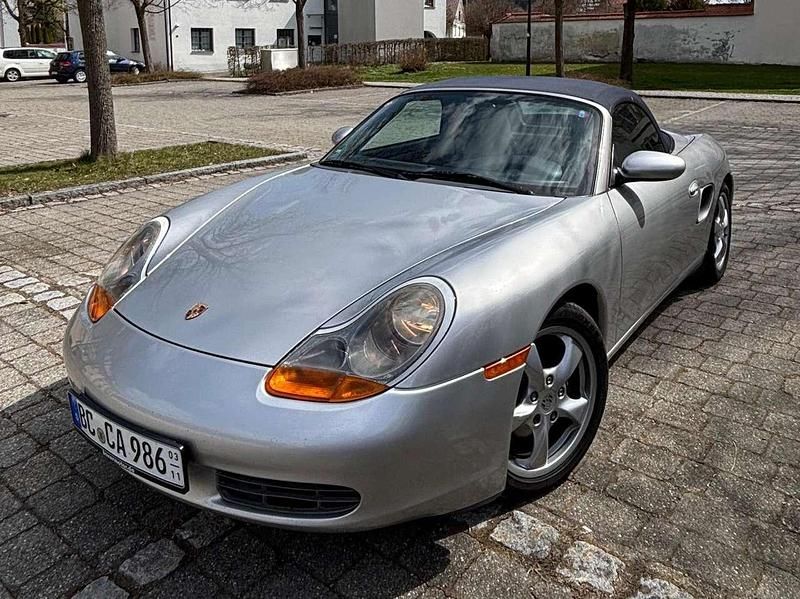 Gebraucht Porsche Boxster 220 PS (161 kW) 2002 Silber Cabrio