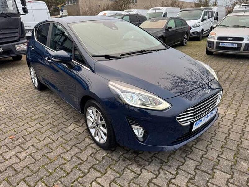 Gebraucht Ford Fiesta Titanium 95 PS (69 kW) 2020 Blau Kleinwagen