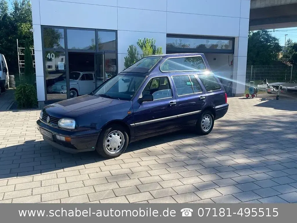 Gebraucht VW Golf III 101 PS (74 kW) 1998 Blau Van / Kleinbus