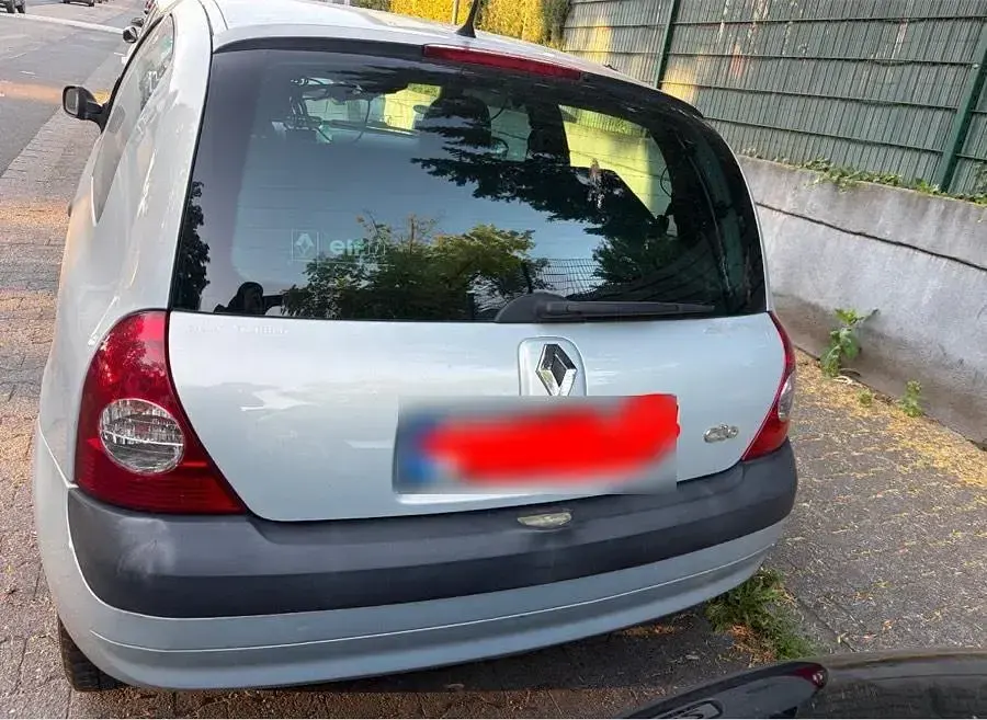 Gebraucht Renault Clio 2004 Grau Kleinwagen
