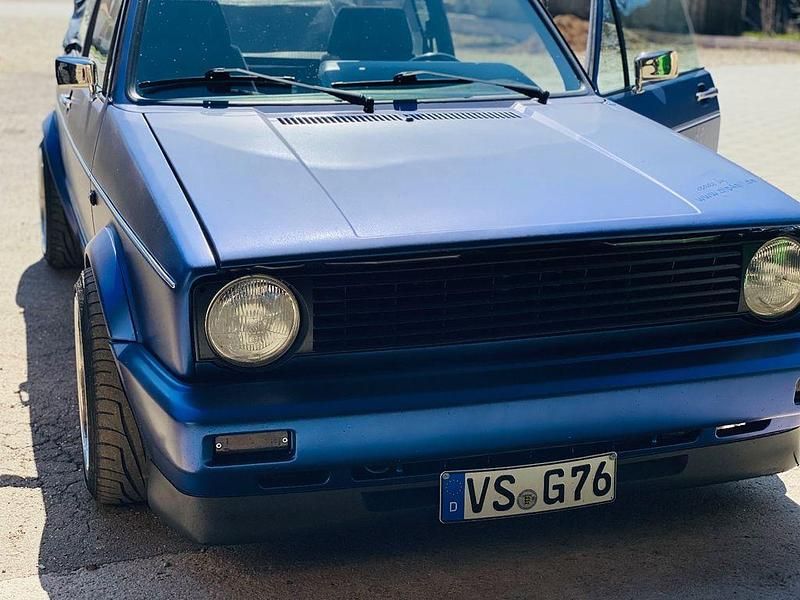 Blau Gebraucht 1992 VW Golf Cabriolet Cabrio | 5.800 € - Bild 1/4
