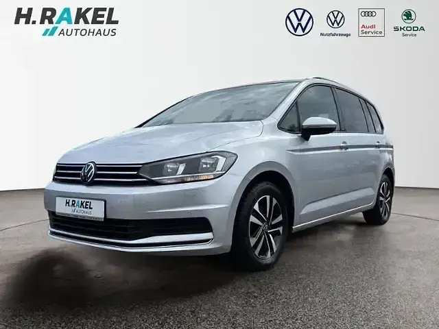 Gebraucht VW Touran United 122 PS (89 kW) 2021 Silber Van / Kleinbus