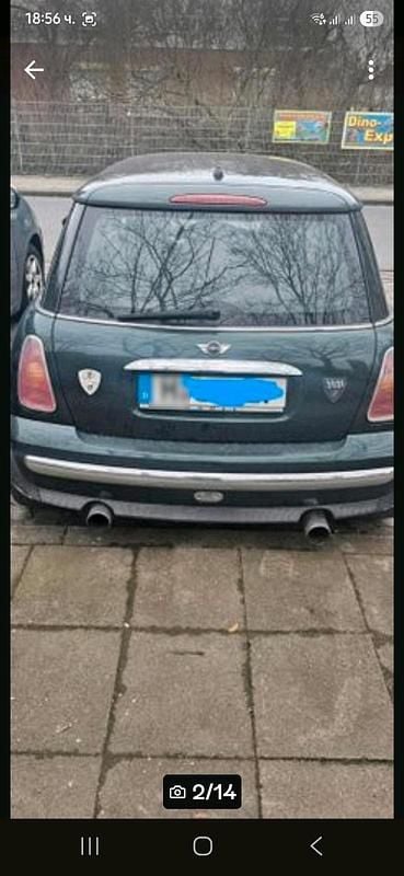 Gebraucht Mini ONE 2003 Grün Kleinwagen