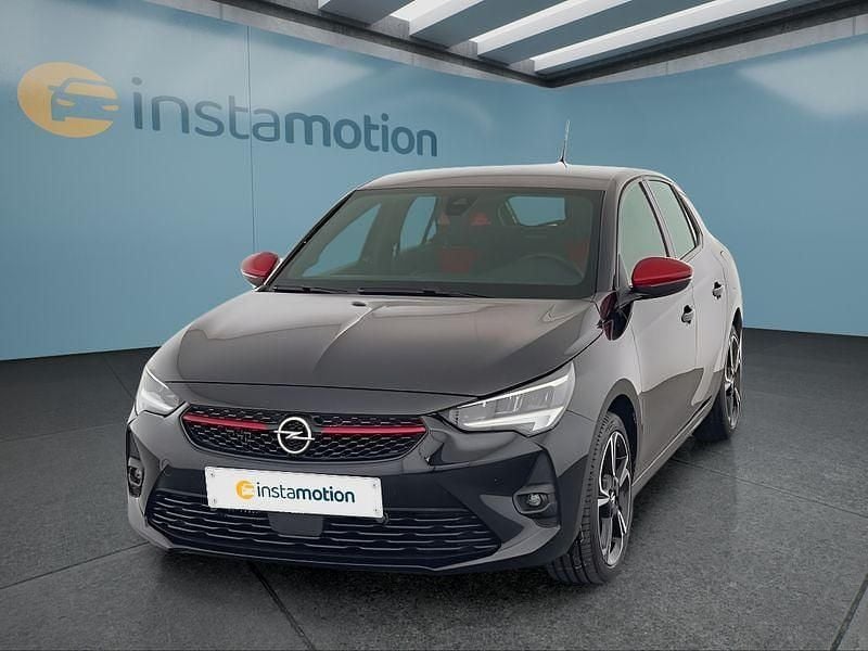 Schwarz Gebraucht 2021 Opel Corsa GS Line Kleinwagen | 13.549 € (Etwas zu teuer) - Bild 1/4