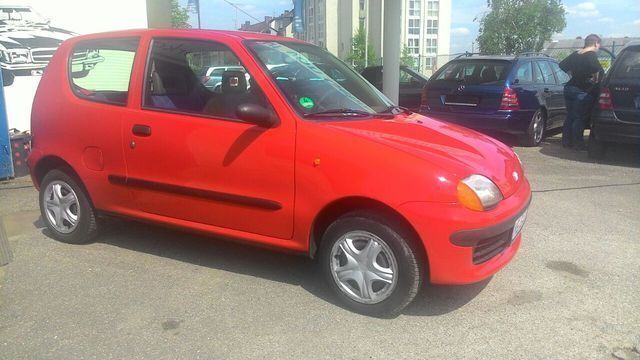 Gebraucht Fiat Seicento 54 PS (39 kW) 2000 Rot Kleinwagen