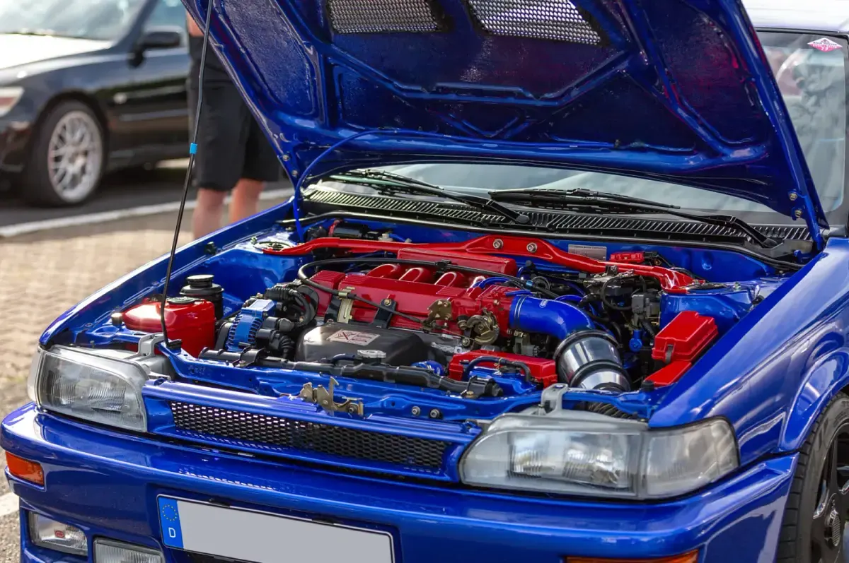 Gebraucht Toyota Corolla 156 PS (114 kW) 1991 Blau Kleinwagen