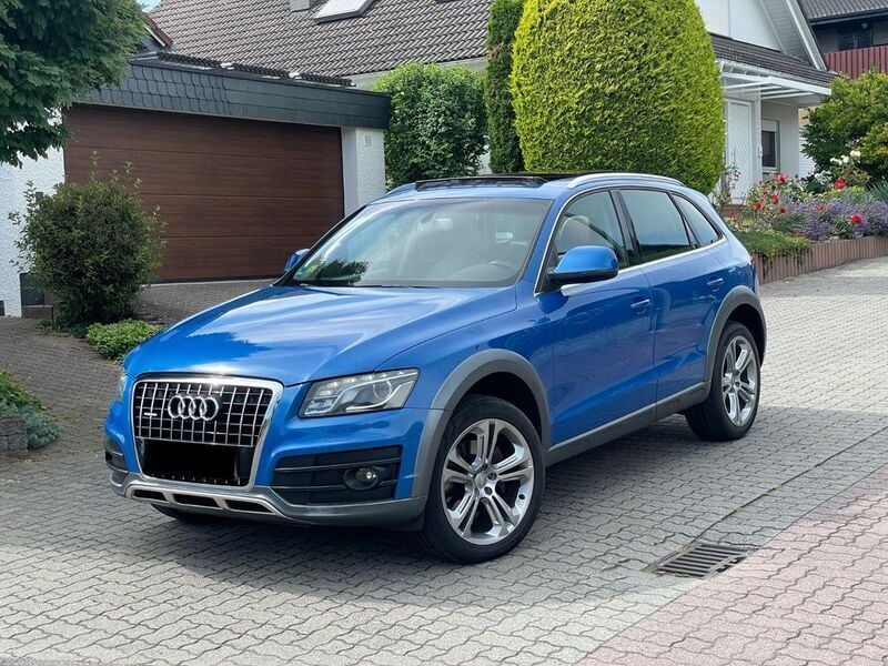 Blau Gebraucht 2009 Audi Q5 S-Line SUV | 12.900 € (Guter Preis) - Bild 1/4