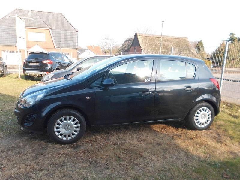 Gebraucht Opel Corsa 86 PS (63 kW) 2013 Schwarz Kleinwagen