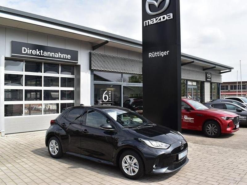 Schwarz Gebraucht 2024 Mazda 2 Homura-Line Limousine | 24.600 € (Fairer Preis) - Bild 1/4