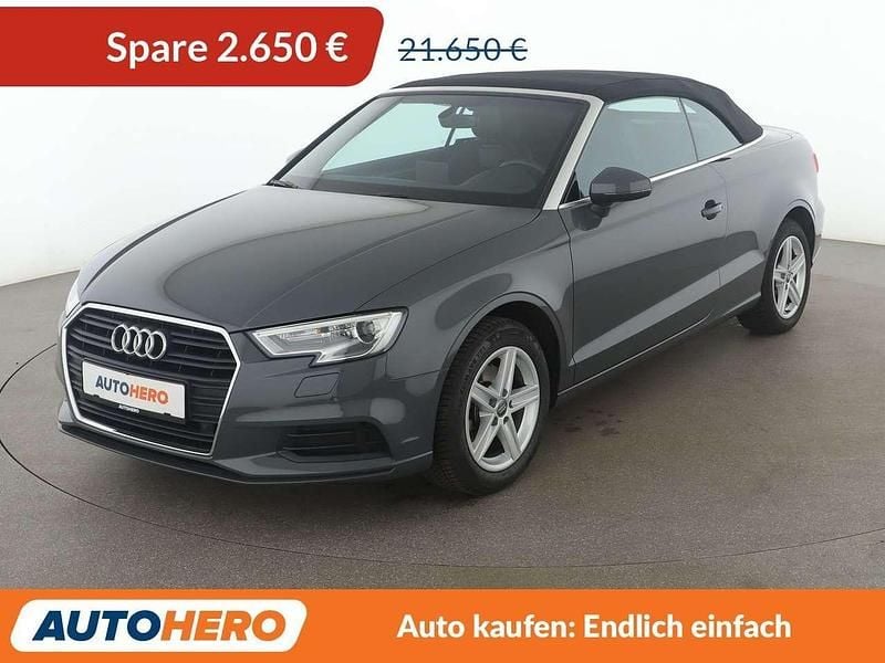 Grau Gebraucht 2017 Audi A3 Cabriolet Cabrio | 19.000 € (Fairer Preis) - Bild 1/3