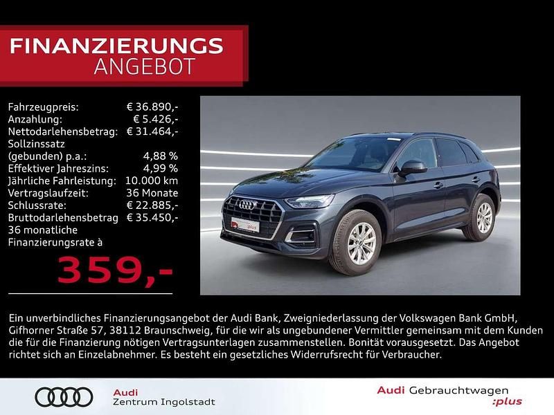 Manhattangrau metallic Gebraucht 2022 Audi Q5 Design SUV | 36.890 € (Guter Preis) - Bild 1/3