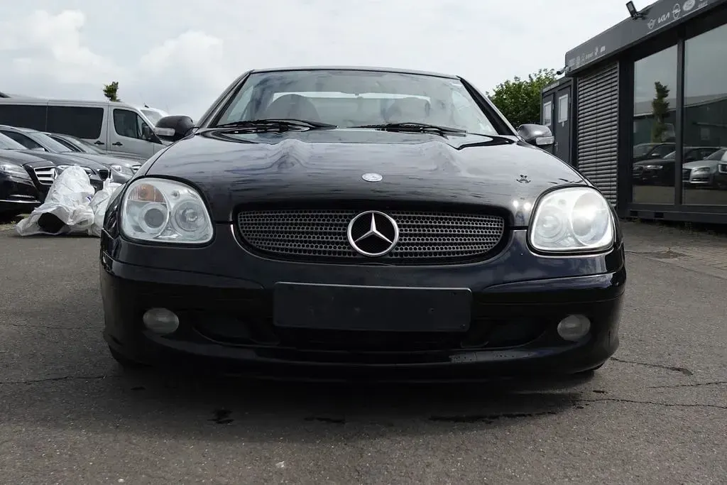 Gebraucht Mercedes SLK320 218 PS (160 kW) 2000 Schwarz Cabrio