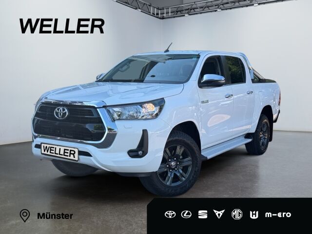 165) schneeweiß (weiss Gebraucht 2021 Toyota HiLux Comfort Abholung | 44.980 € (Fairer Preis) - Bild 1/2