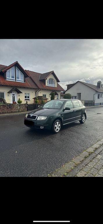 Grün Gebraucht 2003 Skoda Fabia Comfort Kleinwagen | 1.350 € (Guter Preis) - Bild 1/4