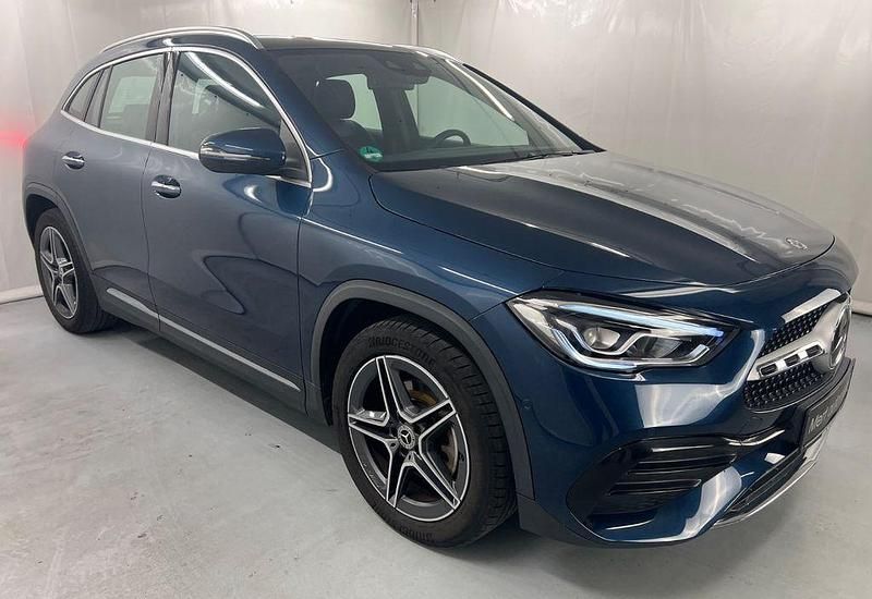 Gebraucht Mercedes GLA220 AMG 190 PS (139 kW) 2020 Denimblau  metalliclack (metallic) SUV