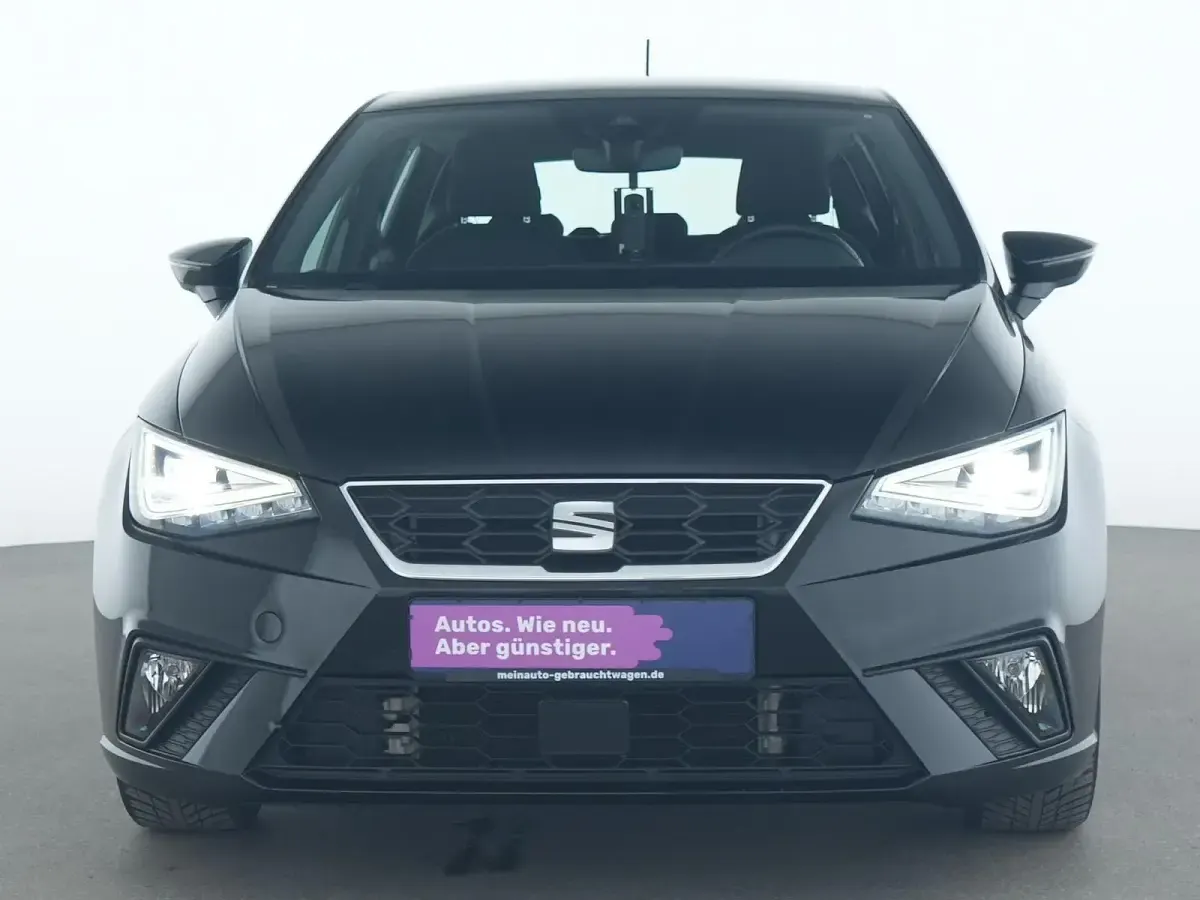 Gebraucht Seat Ibiza FR 95 PS (69 kW) 2022 Mitternachtsschwarz Kleinwagen