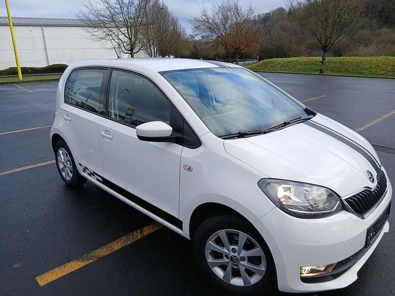 Gebraucht Skoda Citigo Clever 75 PS (55 kW) 2019 Weiß Kleinwagen