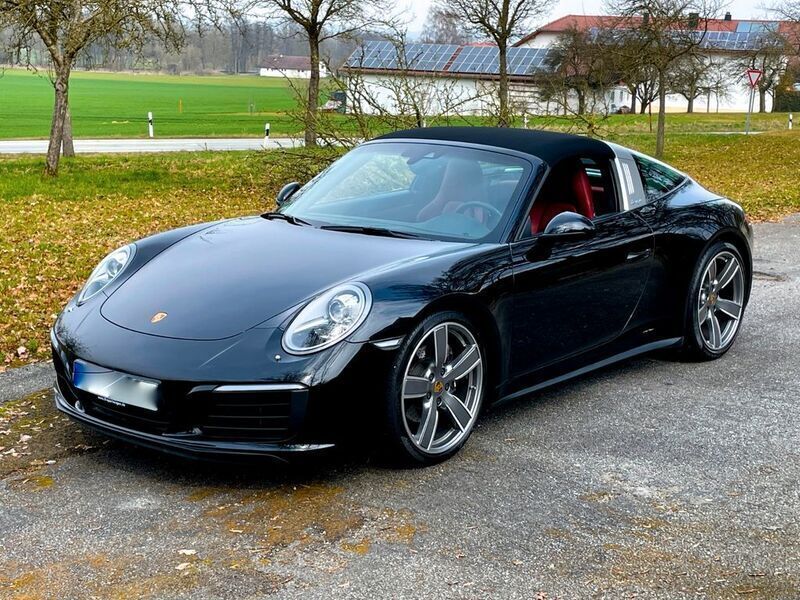 Schwarz Gebraucht 2016 Porsche 911 Targa 4 Cabrio | 109.991 € - Bild 1/4