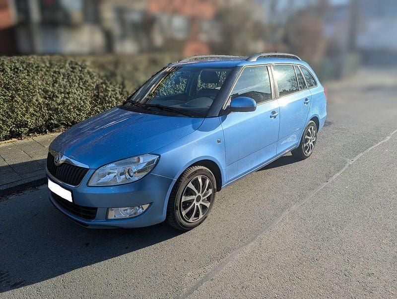 Blau Gebraucht 2014 Skoda Fabia GreenLine Kombi | 2.600 € (Teuer) - Bild 1/4