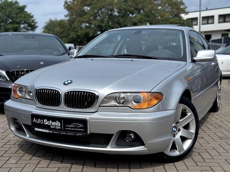 Silber Gebraucht 2004 BMW 320 Sport Line Coupé | 13.950 € - Bild 1/4