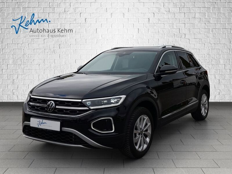 Schwarz Gebraucht 2024 VW T-Roc Style SUV | 28.590 € (Guter Preis) - Bild 1/4