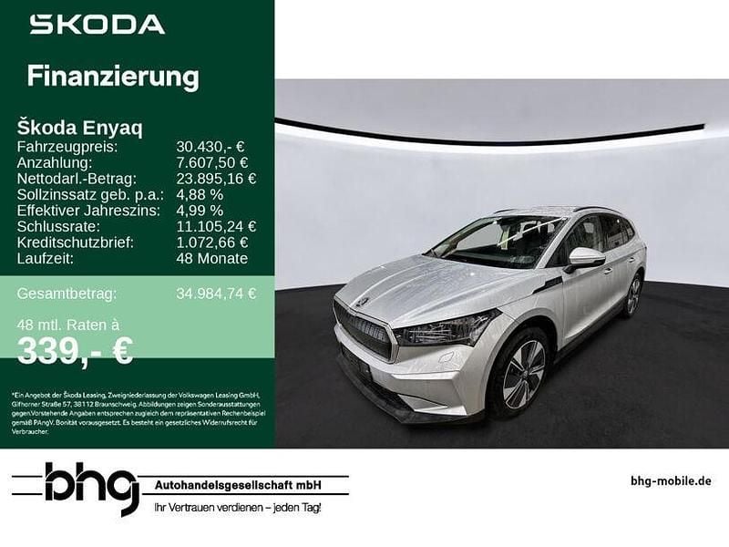 Gebraucht Skoda Enyaq iV 132 kW (180 PS) 2024 Brillantsilber metallic SUV