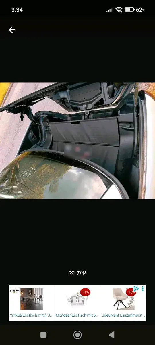 Gebraucht Mercedes SLK230 193 PS (141 kW) 1998 Silber Cabrio