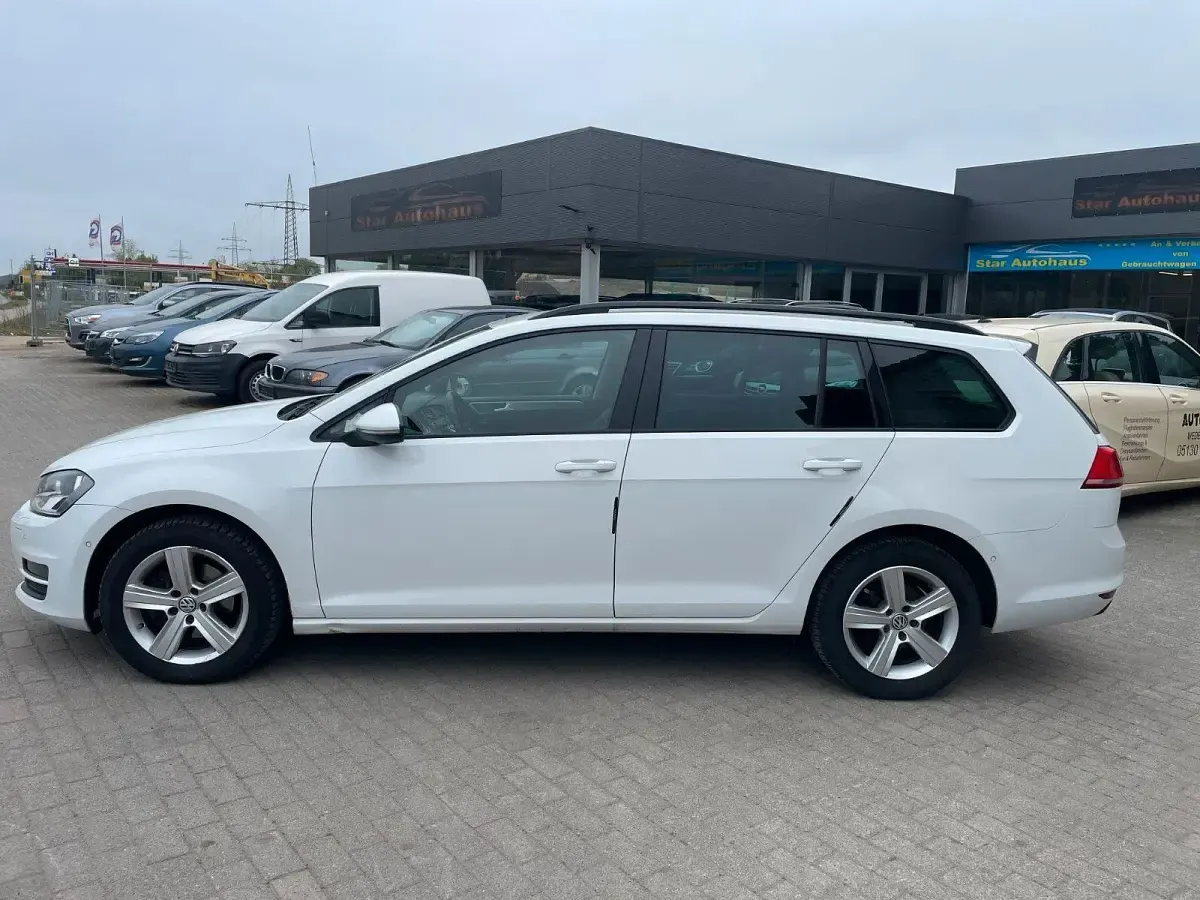 Gebraucht VW Golf VII Comfortline 150 PS (110 kW) 2014 Weiß Kombi