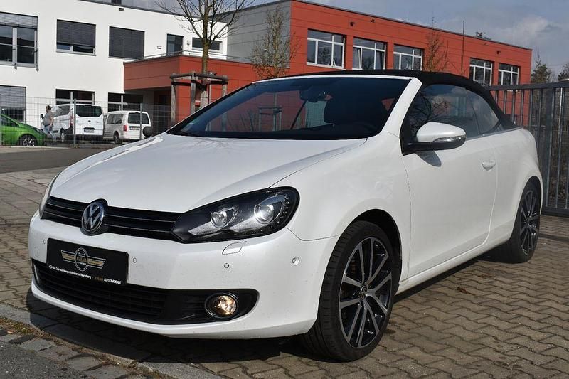 Gebraucht VW Golf Cabriolet Exclusive 140 PS (102 kW) 2015 Weiß Cabrio