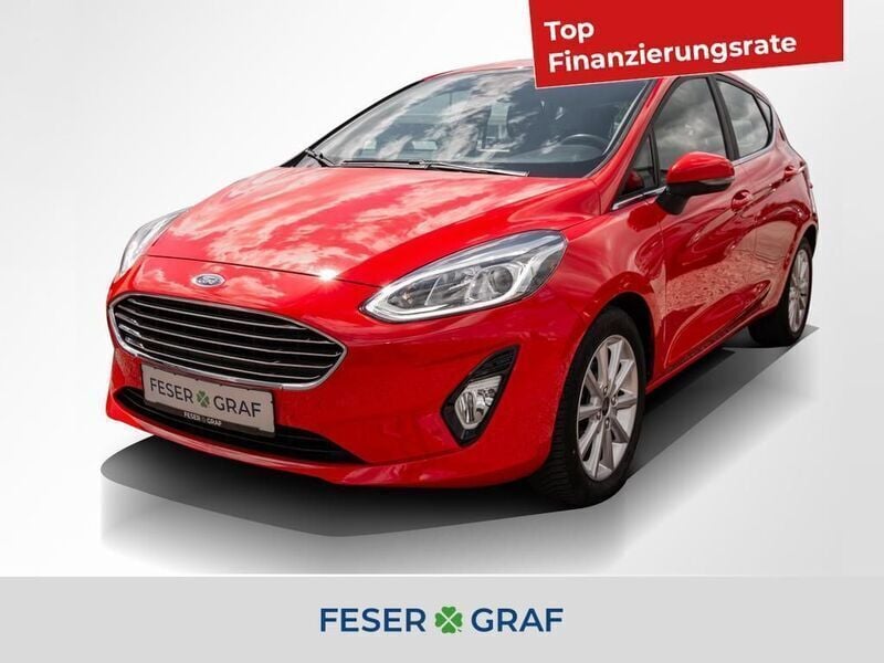 Racerot Gebraucht 2019 Ford Fiesta Titanium Kleinwagen | 11.440 € (Fairer Preis) - Bild 1/4