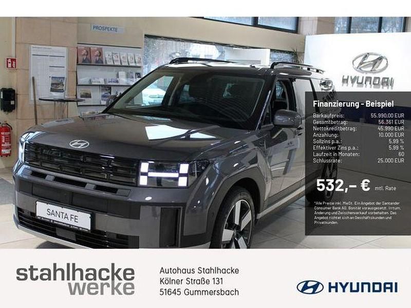 Grau Gebraucht 2025 Hyundai Santa Fe SUV | 55.990 € - Bild 1/4