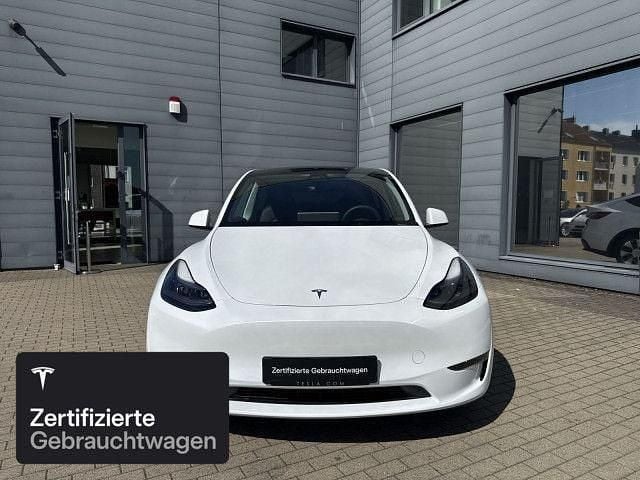 Gebraucht Tesla Model Y Long Range AWD 258 kW (351 PS) 2023 Weiß SUV