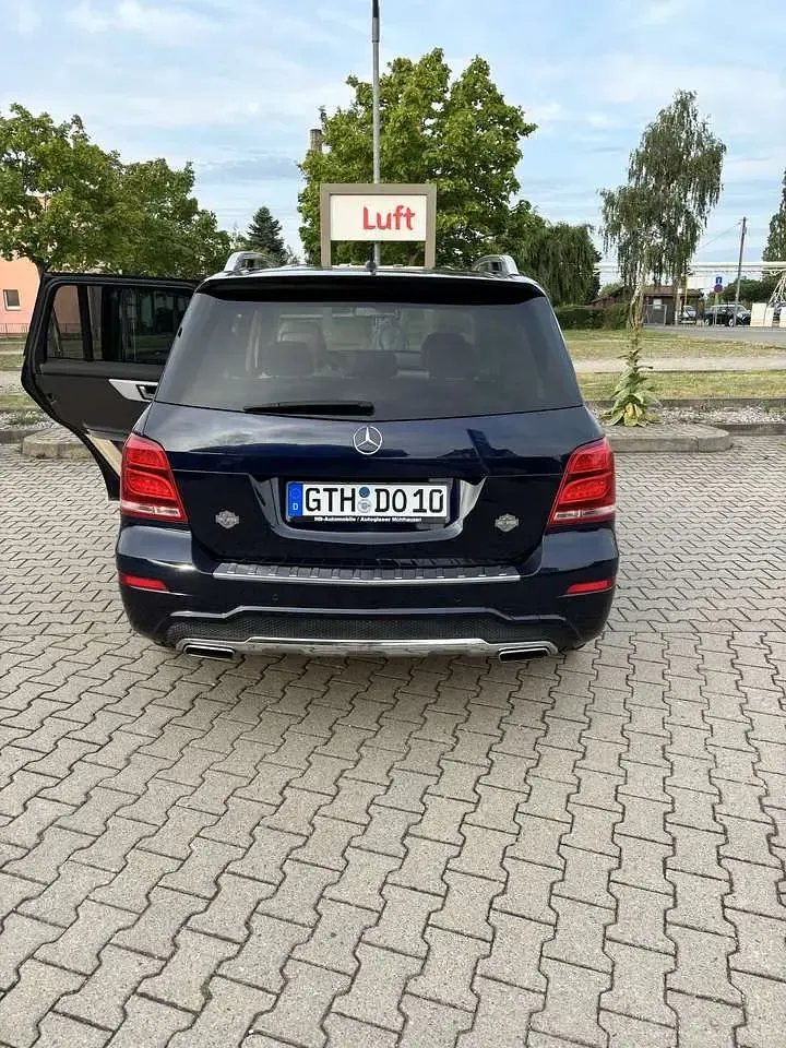Gebraucht Mercedes GLK220 170 PS (125 kW) 2014 Blau SUV
