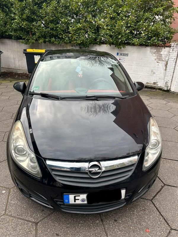 Schwarz Gebraucht 2009 Opel Corsa Kleinwagen | 2.800 € (Guter Preis) - Bild 1/4