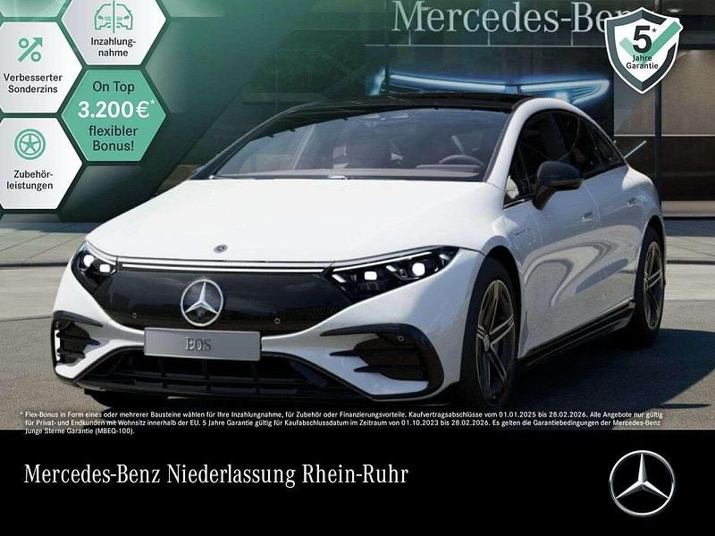Weiß Gebraucht 2023 Mercedes EQS450+ Advanced Plus Limousine | 69.990 € (Fairer Preis) - Bild 1/3