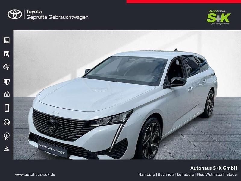 Weiss/typ aussenverkleidung me Gebraucht 2023 Peugeot 308 Allure Kombi | 24.450 € (Fairer Preis) - Bild 1/4
