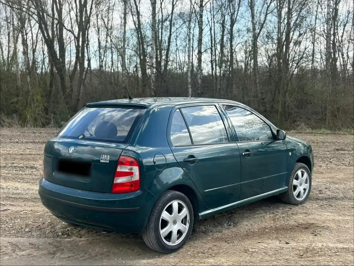 Second-hand Skoda Fabia 75 CP (55 kW) 2005 Verde Hatchback