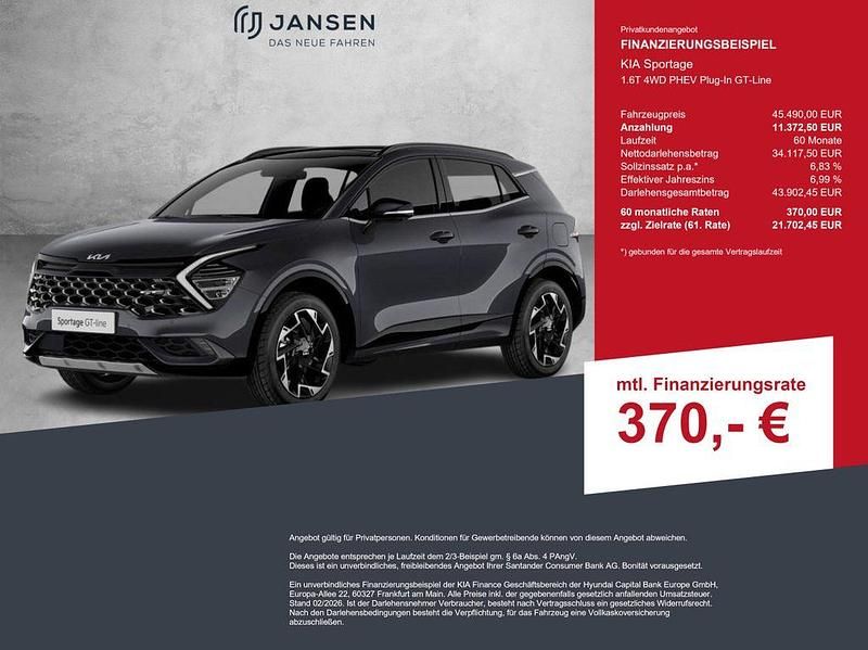 Gebraucht Kia Sportage GT-Line 252 PS (185 kW) 2024 Grau SUV