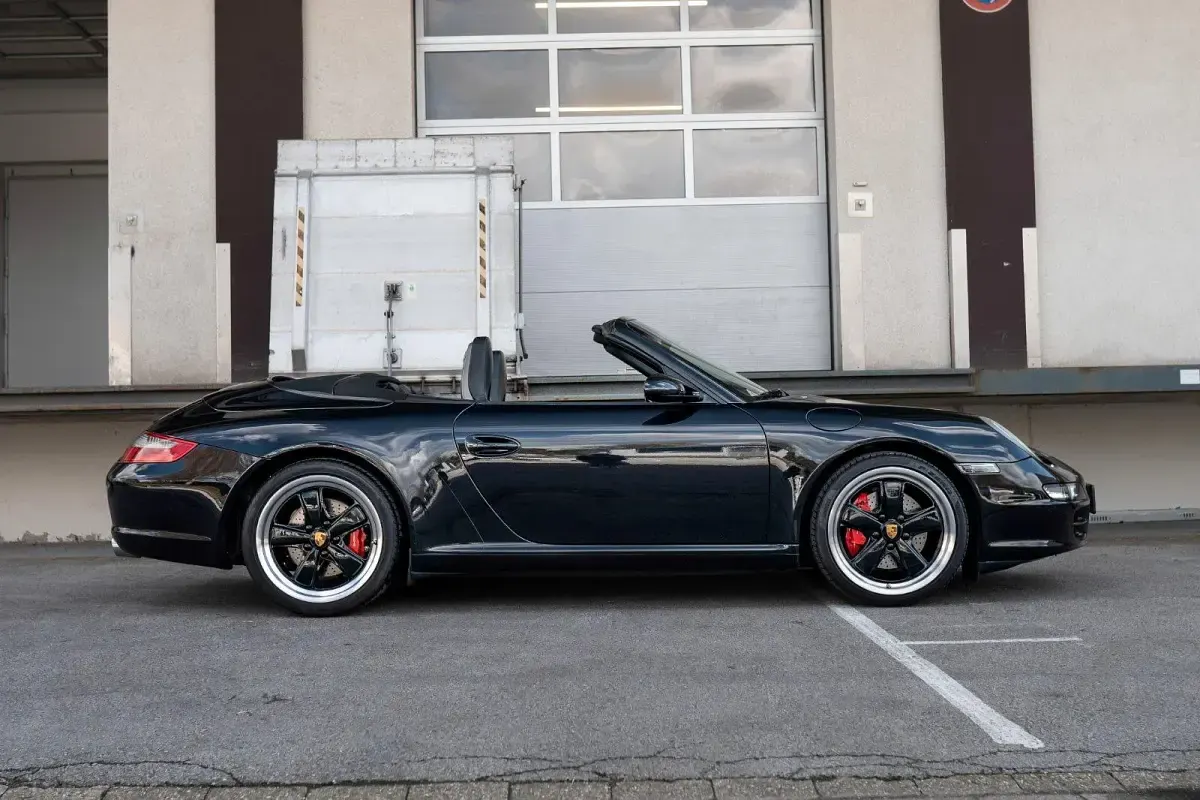 Gebraucht Porsche 997 355 PS (261 kW) 2005 Schwarz Cabrio