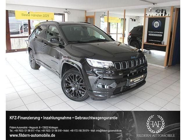 Schwarz Gebraucht 2021 Jeep Compass SUV | 22.999 € (Guter Preis) - Bild 1/4
