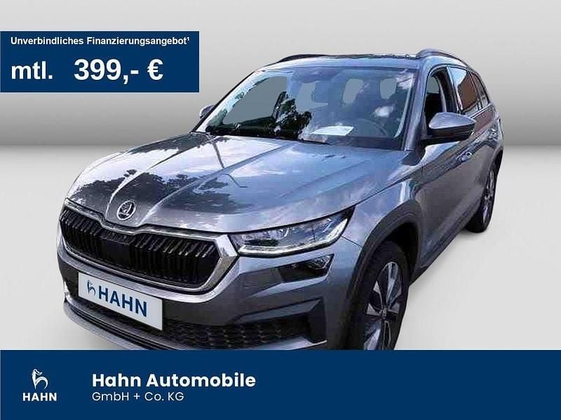 Graphitegrau metallic Gebraucht 2022 Skoda Kodiaq Tour SUV | 29.695 € (Guter Preis) - Bild 1/3