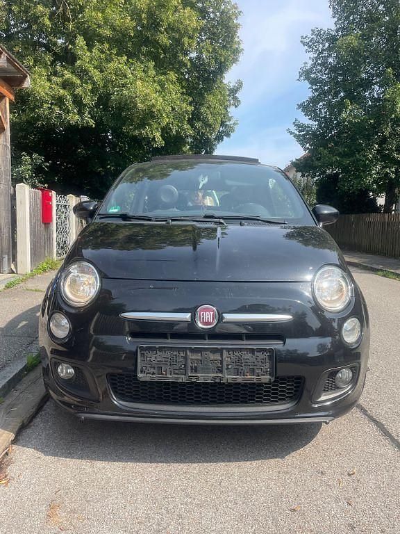 Schwarz Gebraucht 2013 Fiat 500C Cabrio | 4.300 € (Fairer Preis) - Bild 1/4