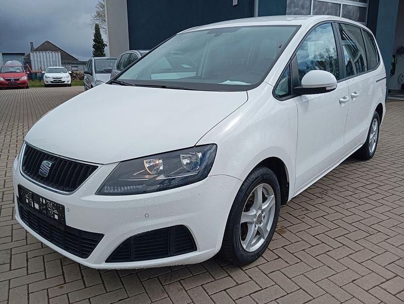 Gebraucht Seat Alhambra Reference 116 PS (85 kW) 2013 Weiß Van / Kleinbus
