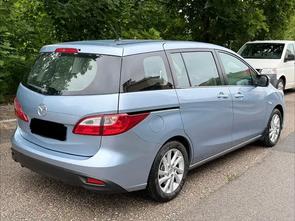 Gebraucht Mazda 5 116 PS (85 kW) 2012 Blau Van / Kleinbus