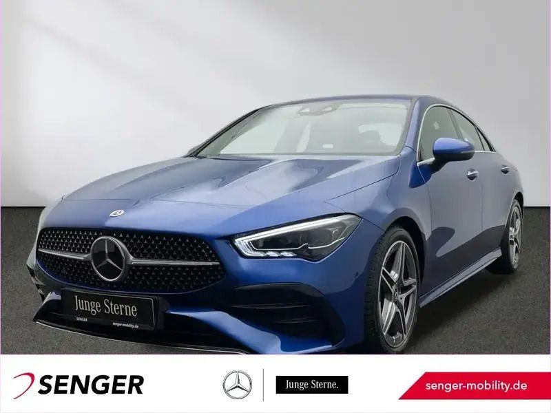 Blau Gebraucht 2023 Mercedes CLA200 AMG | 33.970 € (Superpreis) - Bild 1/1