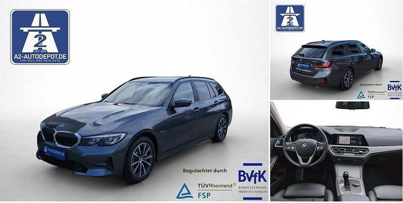 Grau Gebraucht 2022 BMW 330e Sport Line Kombi | 25.950 € (Guter Preis) - Bild 1/4