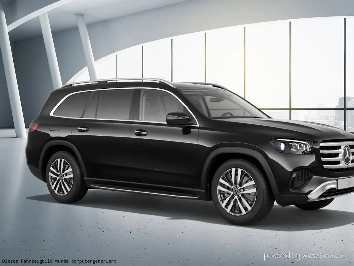 Gebraucht Mercedes GLS350 Premium Plus 313 PS (230 kW) 2024 Metalliclack obsidianschwarz SUV