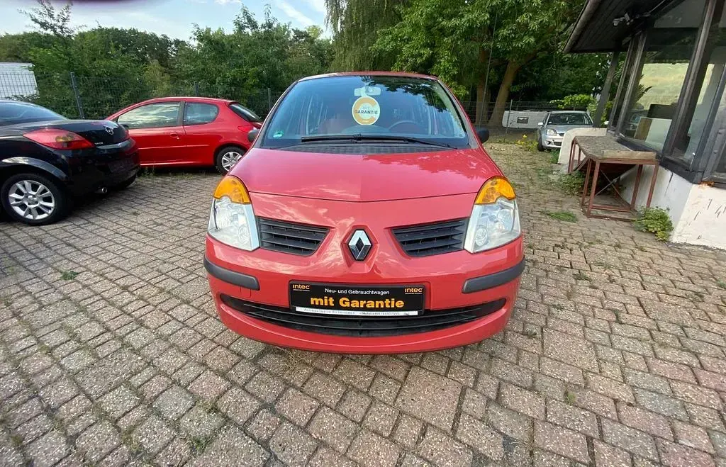 Gebraucht Renault Modus Authentique 75 PS (55 kW) 2005 Rot Van / Kleinbus