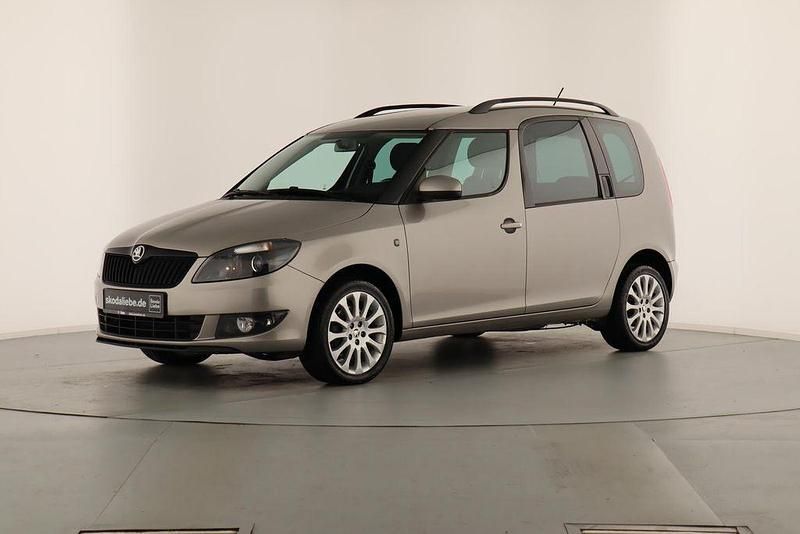 Cappuccinobeige metallic Gebraucht 2015 Skoda Roomster Best of Van / Kleinbus | 9.889 € (Teuer) - Bild 1/4