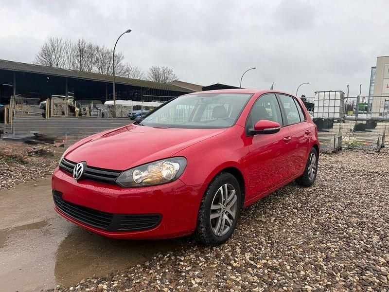 Gebraucht VW Golf VI Edition 102 PS (75 kW) 2009 Rot Kleinwagen